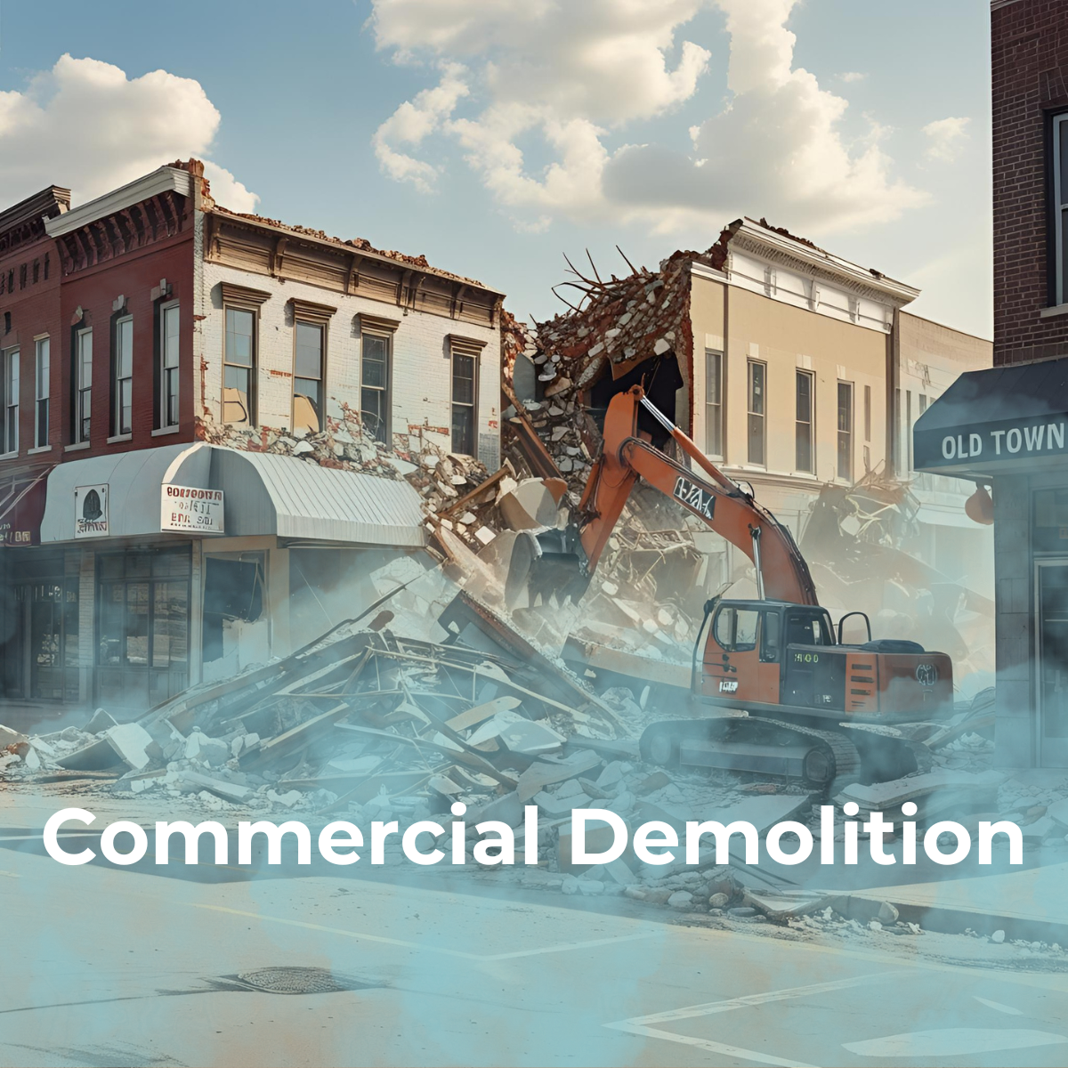 Commercial Demolition in Charlottesville VA