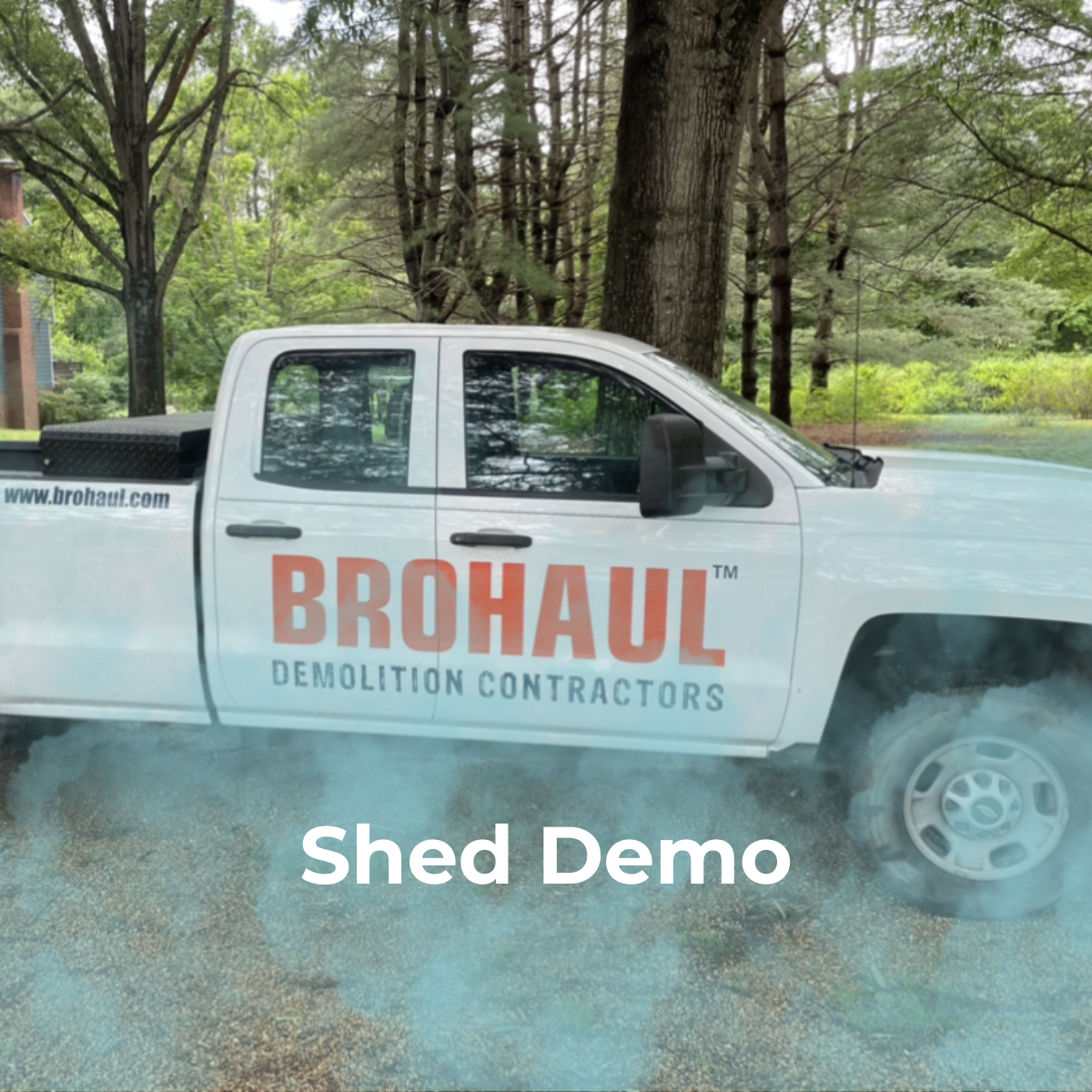 Shed Demo in Staunton VA